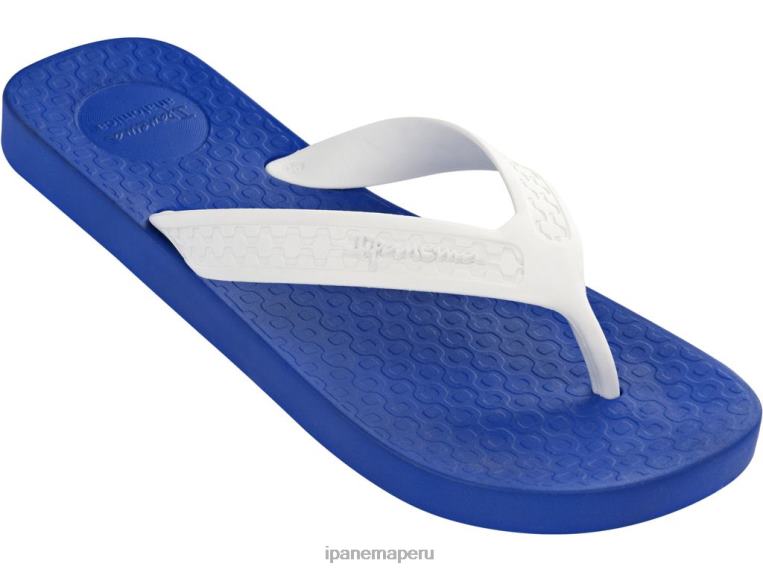 calzado 42F0X503 hombres blanco azul Ipanema surf anatómico