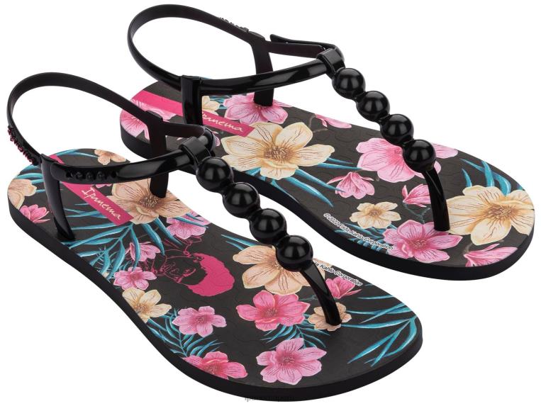 calzado 42F0X122 mujer negro Ipanema sandalia frida