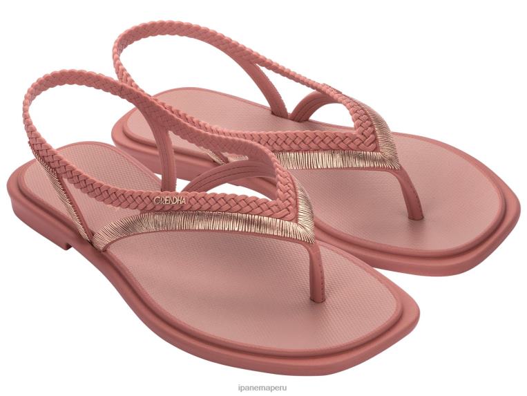 calzado 42F0X137 mujer oro rosa Ipanema sandalia hera