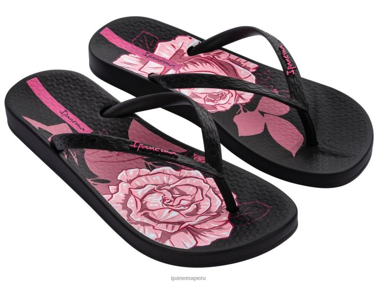 calzado 42F0X28 mujer negro Ipanema flor anatómica