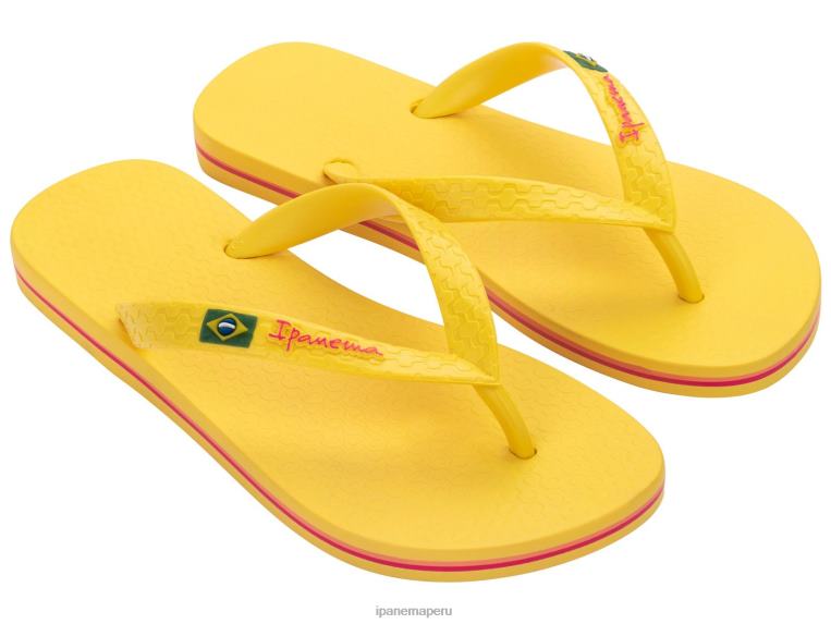 calzado 42F0X4 mujer amarillo Ipanema bandera clásica de brasil