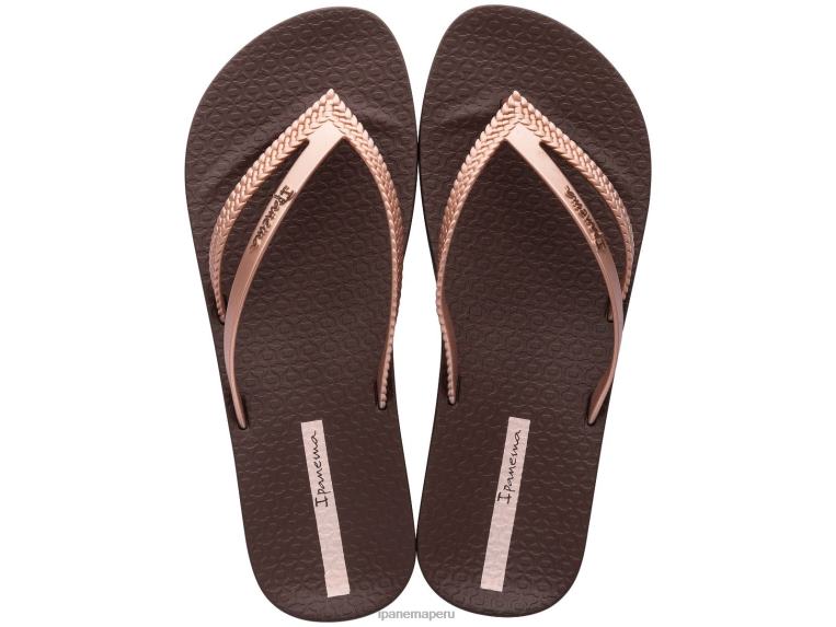 calzado 42F0X9 mujer bronce rosa Ipanema bossa suave